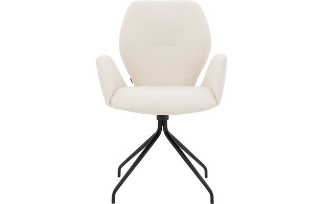 Goossens eetkamerstoel hera wit stof - 8221075-02 3